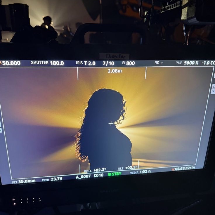 lights, camera, my favorite kind of action.