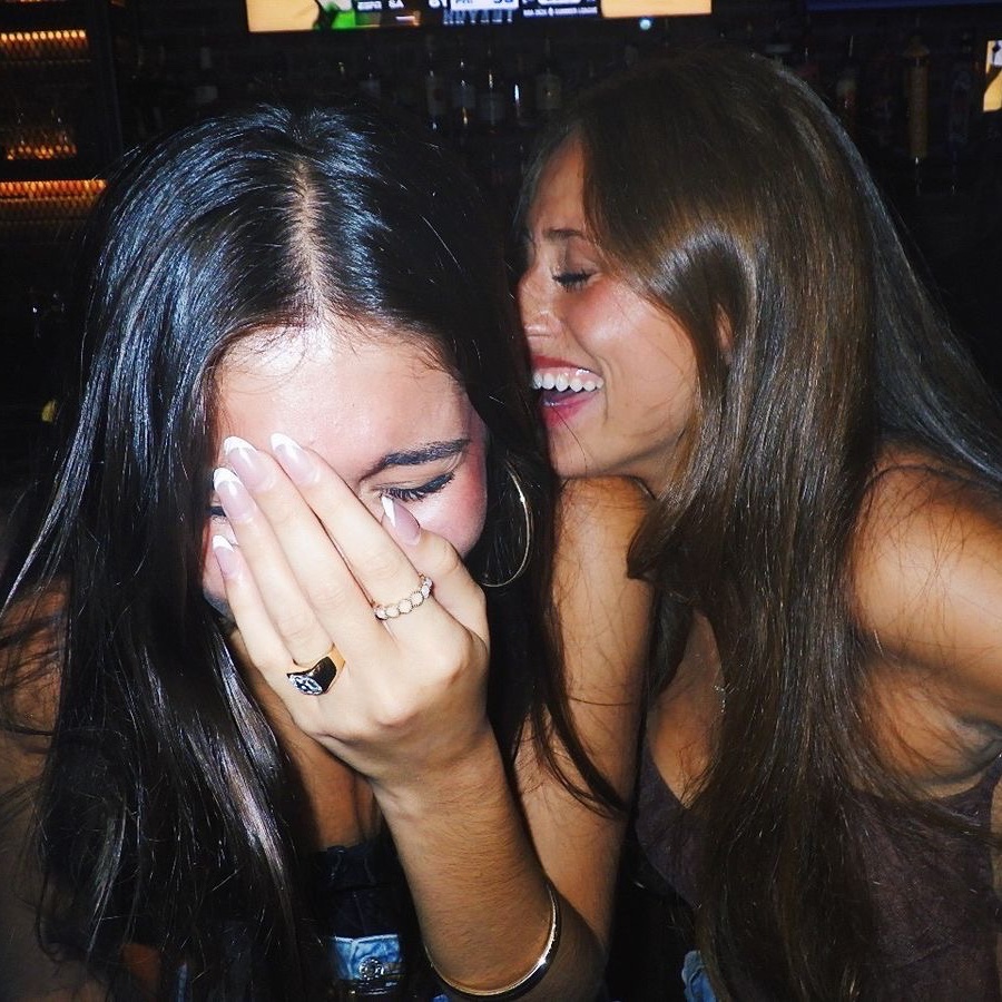 my favorite kind of night out is one with you, full of laughs and secrets 🤫