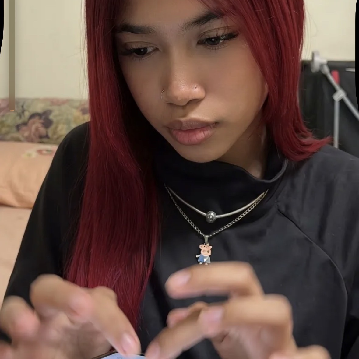 I’m a cherry hair girl from Luquillo Puerto Rico 🇵🇷