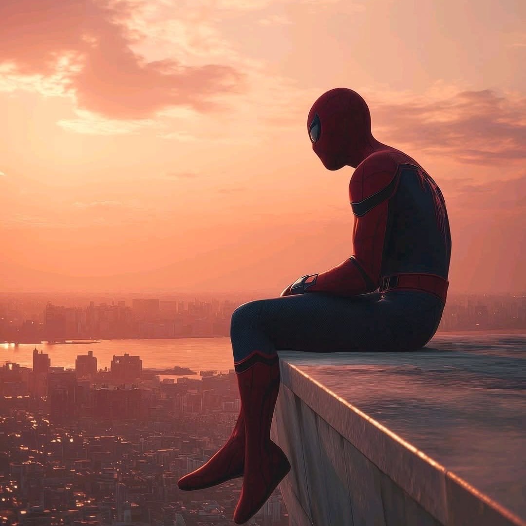just taking a moment to appreciate the view. sometimes even i need a break from all the web-slinging.