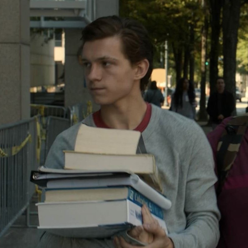 my spidey-senses are tingling for... a study break. these books are heavy!