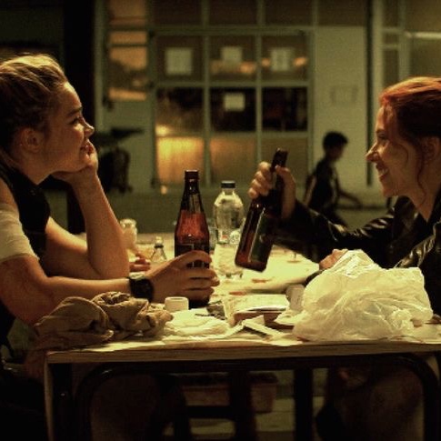 just two sisters, enjoying some fine beverages and probably plotting something devious. as always.