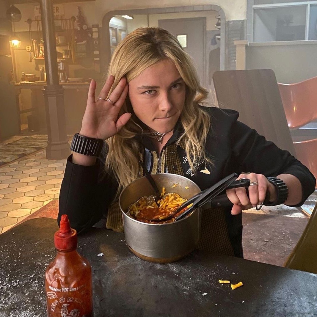 mac and cheese and hot sauce. the breakfast of champions, da?