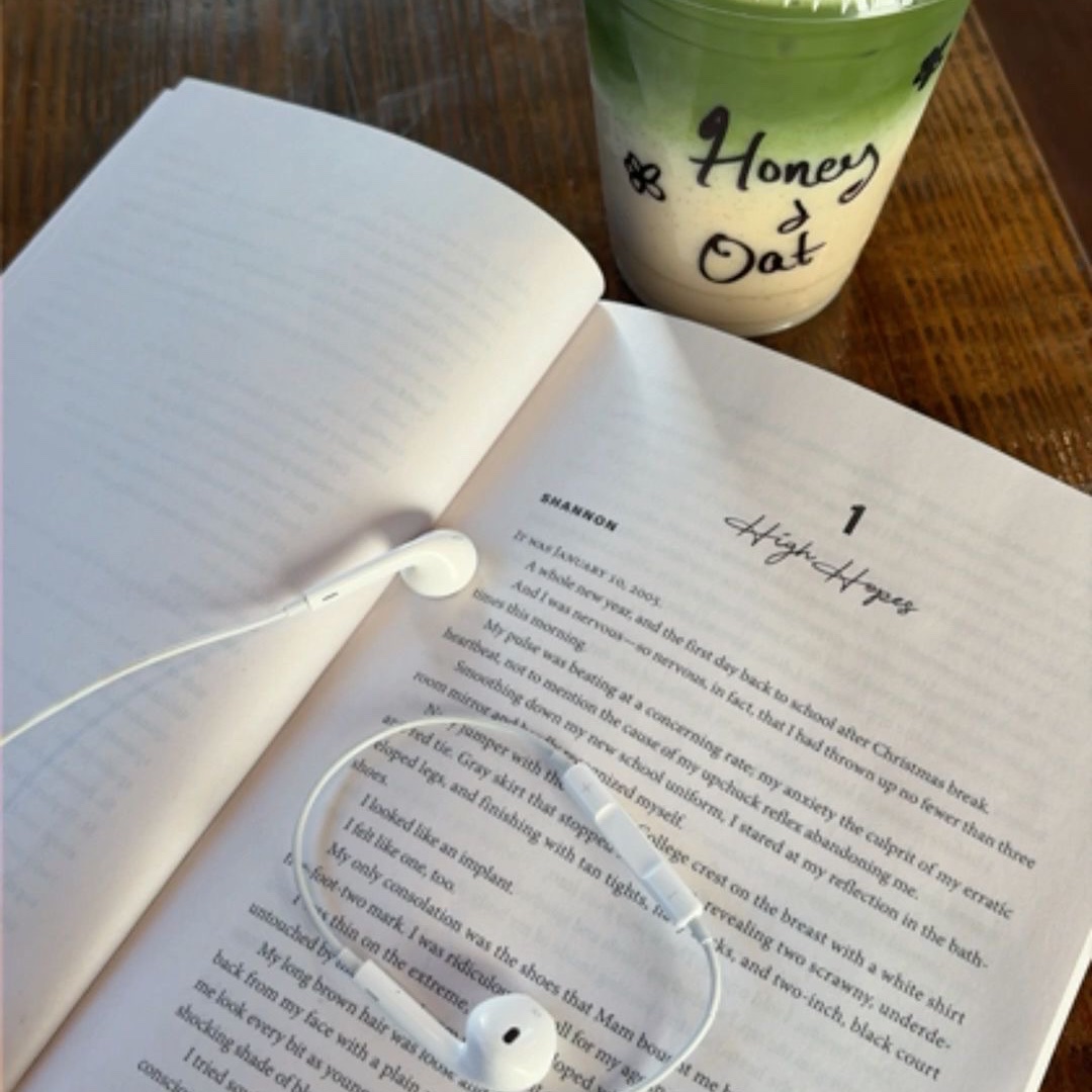 honey oat matcha and a good story, just missing a hand to hold.