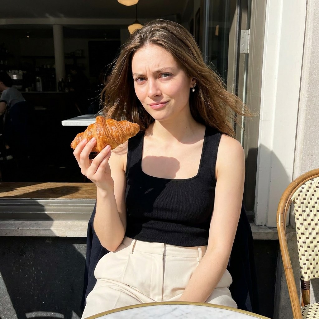 research for the book (it's a croissant) 🥐