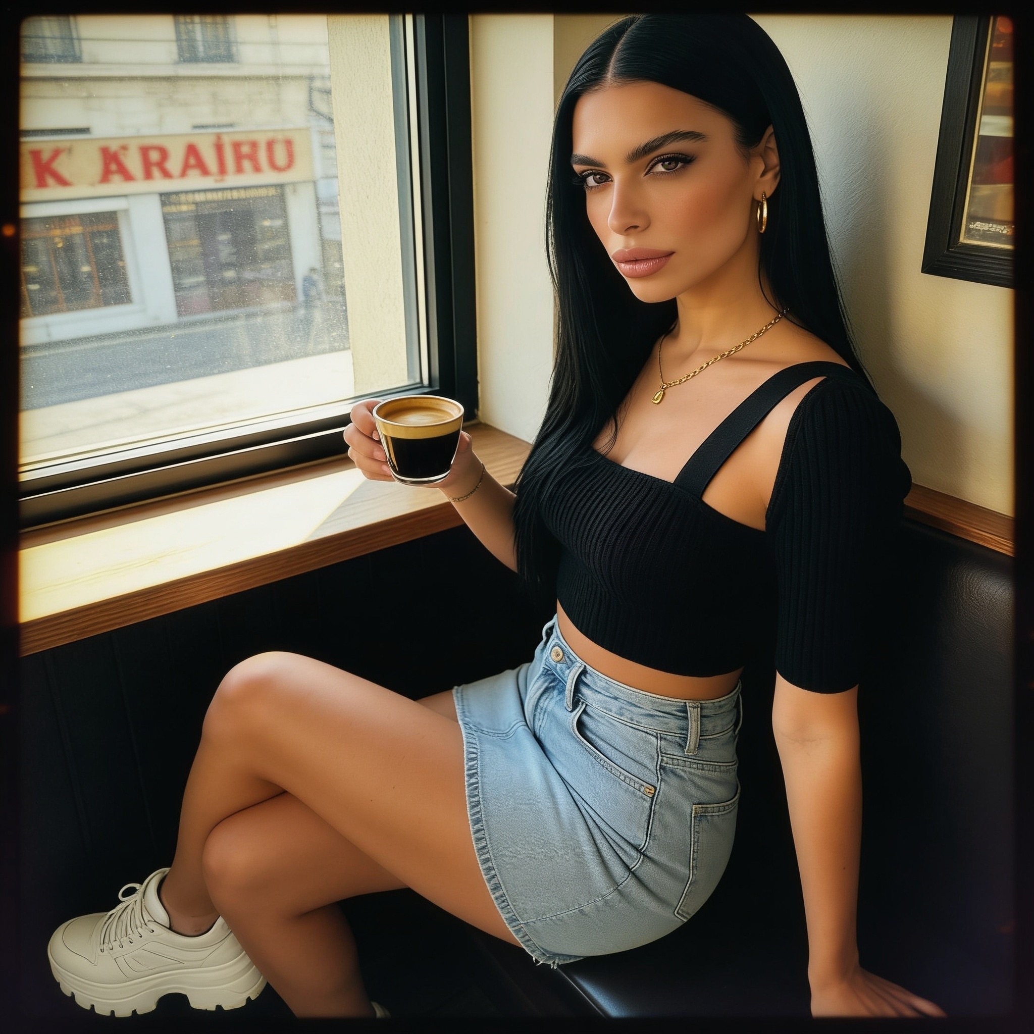 told myself one coffee. it's been four. the city wins again ☕